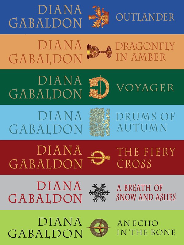 9 editions of Outlander Series 7-Book Bundle: Outlander, Dragonfly in Amber, Voyager, Drums of Autumn, the Fiery Cross, a Breath of Snow and Ashes, an Echo in by Diana Gabaldon