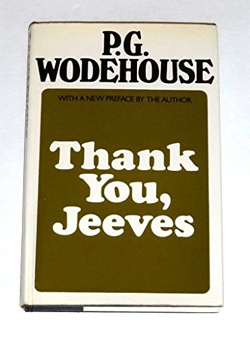 Cover Art for 9780257663418, Thank You, Jeeves by P. G. Wodehouse