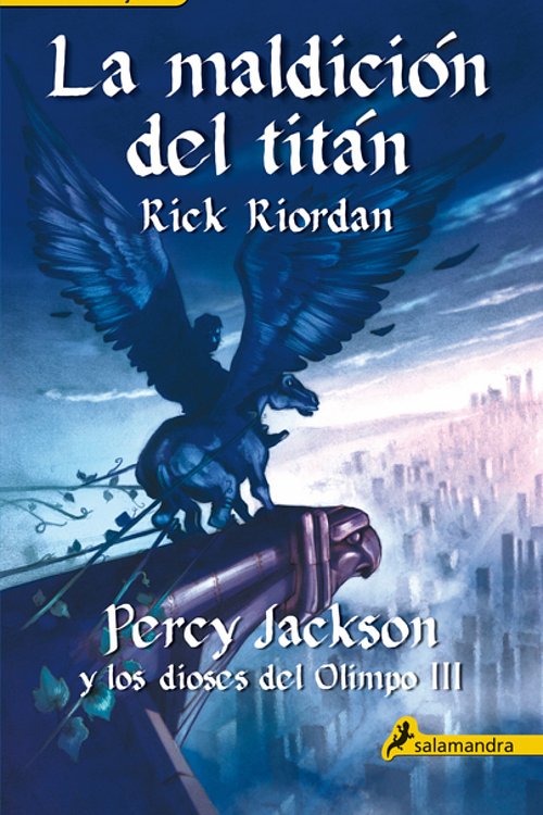 Cover Art for 9788415470816, La maldición del Titán by Rick Riordan