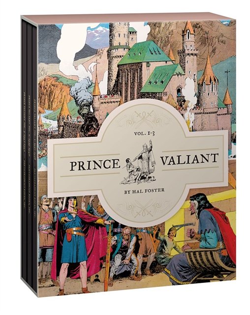 Cover Art for 9781683960720, Prince Valiant Volumes 1-3 Gift Box SetGift Box Set by Hal Foster