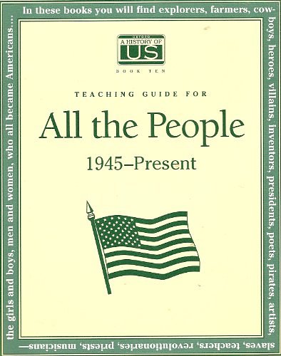 Cover Art for 9780195110968, A History of US: Book 10: All the People, Teacher's Guide by Joy Hakim