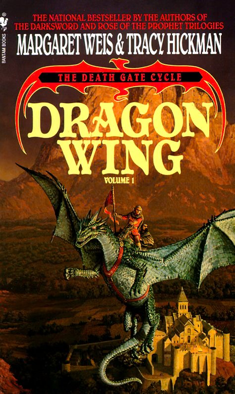 Cover Art for 9780553286397, Deathgate 1: Dragon Wing by Margaret Weis, Tracy Hickman