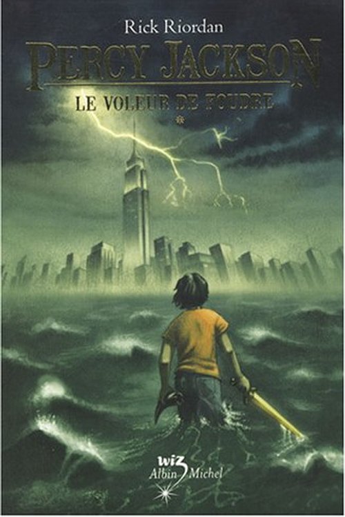 Cover Art for 9782226186072, Percy Jackson, Tome 1 : Le Voleur de foudre by Rick Riordan