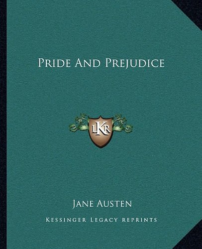 Cover Art for 9781162680774, Pride and Prejudice by Jane Austen