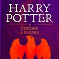 Cover Art for 9782070624560, Harry Potter, Tome 5 : Harry Potter et l'Ordre du Phénix by J. K. Rowling, Jean-François Ménard (Traduction)