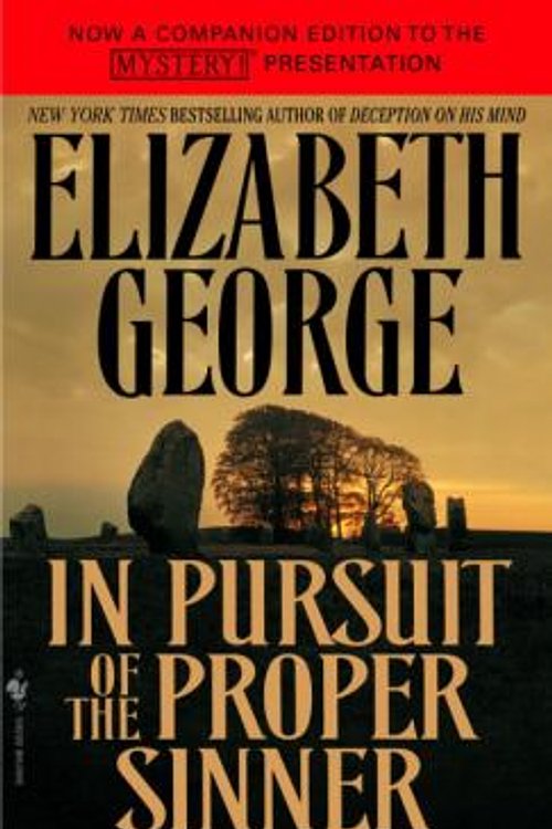 Cover Art for 9780553575101, In Pursuit of the Proper Sinner by Elizabeth George