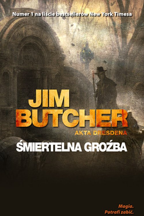 Cover Art for 9788374802697, Śmiertelna groźba by Jim Butcher