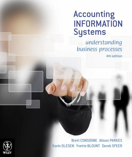 Cover Art for 9780730302476, Accounting Information Systems by Brett Considine, Alison Parkes, Karin Olesen, Yvette Blount, Derek Speer