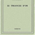 Cover Art for B00ZQ4LPOK, Le triangle d'or by Maurice Leblanc