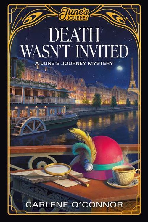 Cover Art for 9781835415597, Death Wasn't Invited: A June's Journey Mystery by O'Connor, Carlene