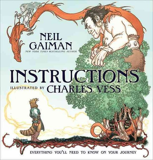 Cover Art for 9780061960307, Instructions by Neil Gaiman