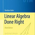 Cover Art for 9783319110790, Linear Algebra Done Right by Sheldon Axler