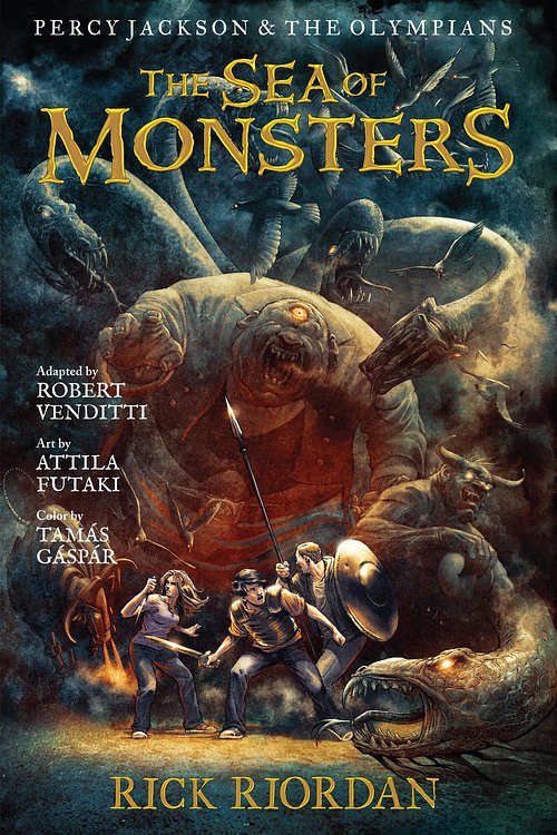 Cover Art for 9781423194514, Percy Jackson and the Olympians: The Sea of Monsters: The Graphic Novel by Attila Futaki, Rick Riordan, Robert Venditti