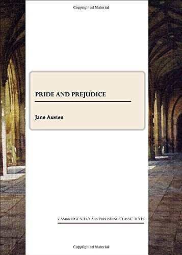 Cover Art for 9781443801249, Pride and Prejudice by Jane Austen