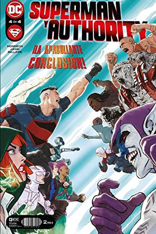 Cover Art for 9788419279040, Superman y Authority núm. 4 de 4 by Grant Morrison