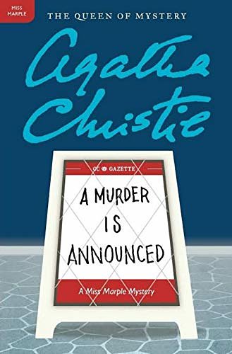 Cover Art for B08TV14497, A Murder is Announced by Agatha Christie