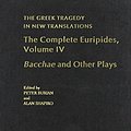 Cover Art for 9780195373264, The Complete Euripides: v. 4 by Euripides