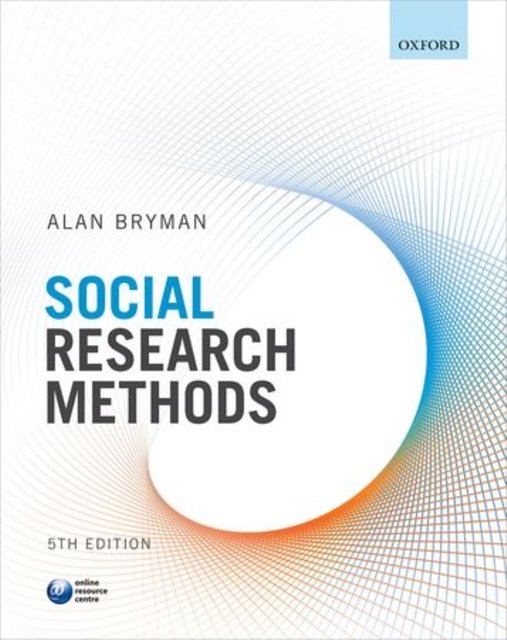 Cover Art for 9780199689453, Social Research Methods by Alan Bryman