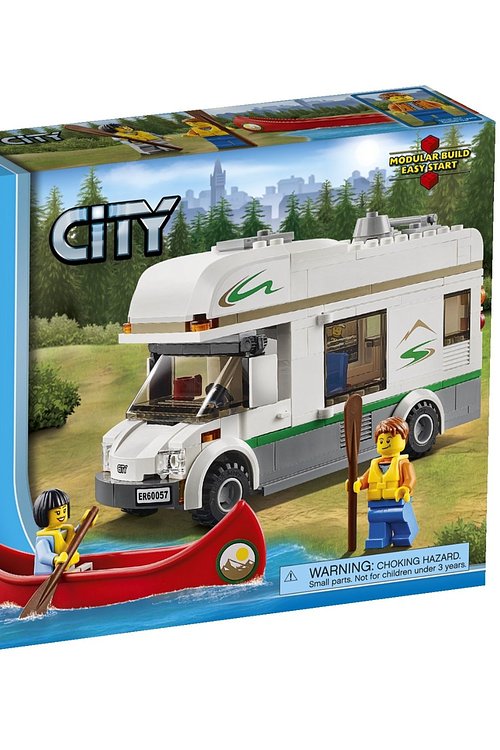 Cover Art for 0673419207560, Camper Van Set 60057 by LEGO