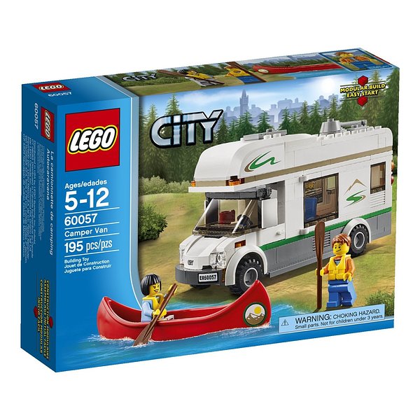 Cover Art for 0673419207560, Camper Van Set 60057 by LEGO