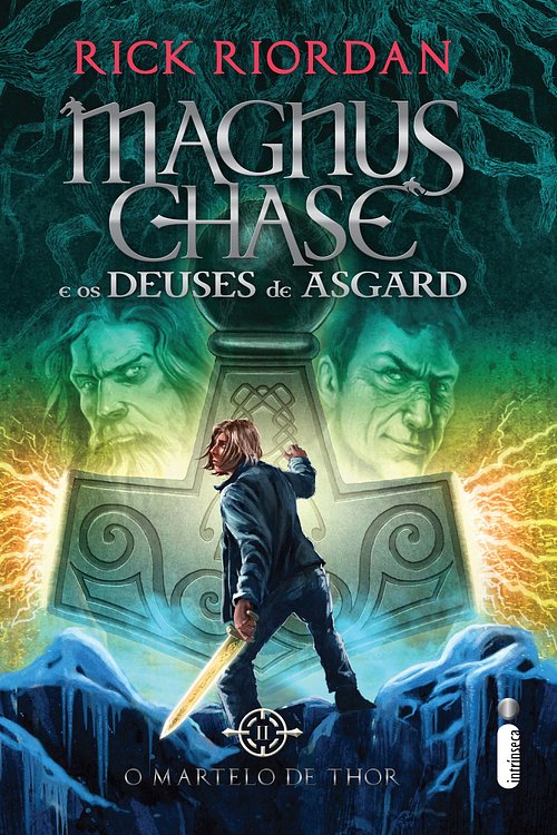 Cover Art for 9788551000717, O martelo de Thor by Rick Riordan