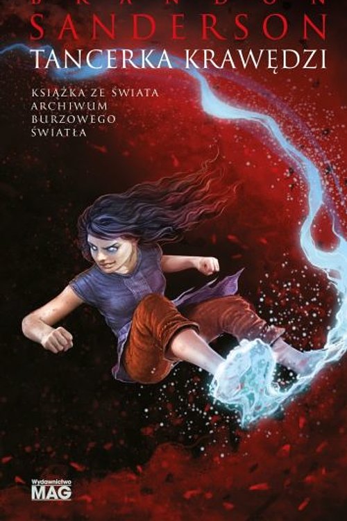 Cover Art for 9788366712201, Tancerka krawędzi (ARCHIWUM BURZOWEGO ŚWIATŁA) by Brandon Sanderson