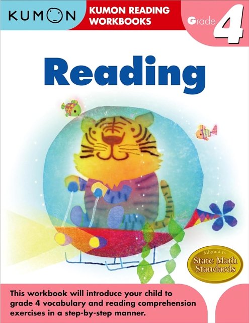 Cover Art for 9781934968796, Grade 4 Reading by Kumon Publishing