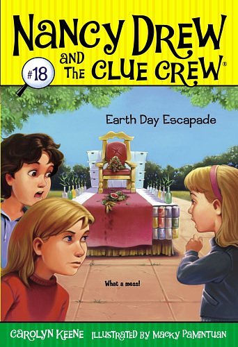 Cover Art for B0073G6RHY, Earth Day Escapade (Nancy Drew and the Clue Crew) by Carolyn Keene