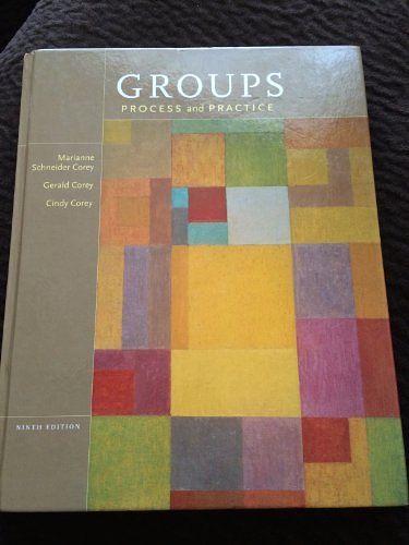 Cover Art for 9781133945468, Groups by Marianne Corey, Gerald Corey