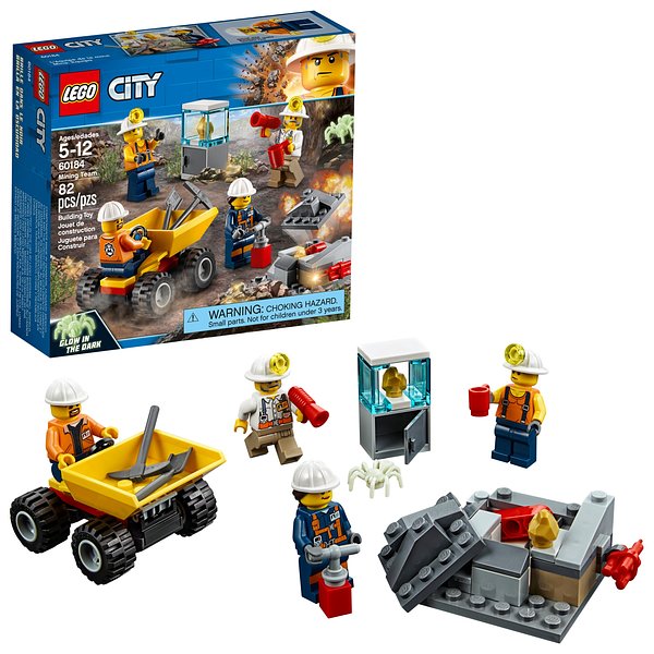 Cover Art for 0673419280846, Mining Team Set 60184 by LEGO