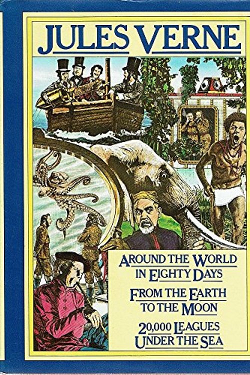 Cover Art for 9780706407846, Around the World In Eighty Days; From the Earth to the Moon; 20,000 Leagues Under the Sea by Jules Verne