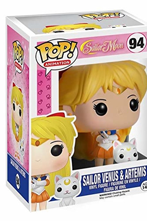 Cover Art for 0849803073008, Funko POP Anime: Sailor Moon - Sailor Venus with Artemis Action Figure by FUNKO