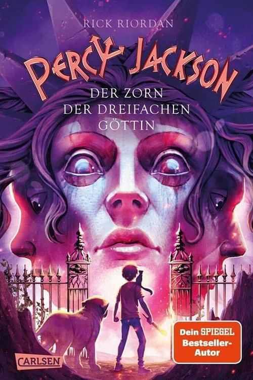 Cover Art for 9783551557537, Percy Jackson 7: Der Zorn der dreifachen Göttin by Rick Riordan