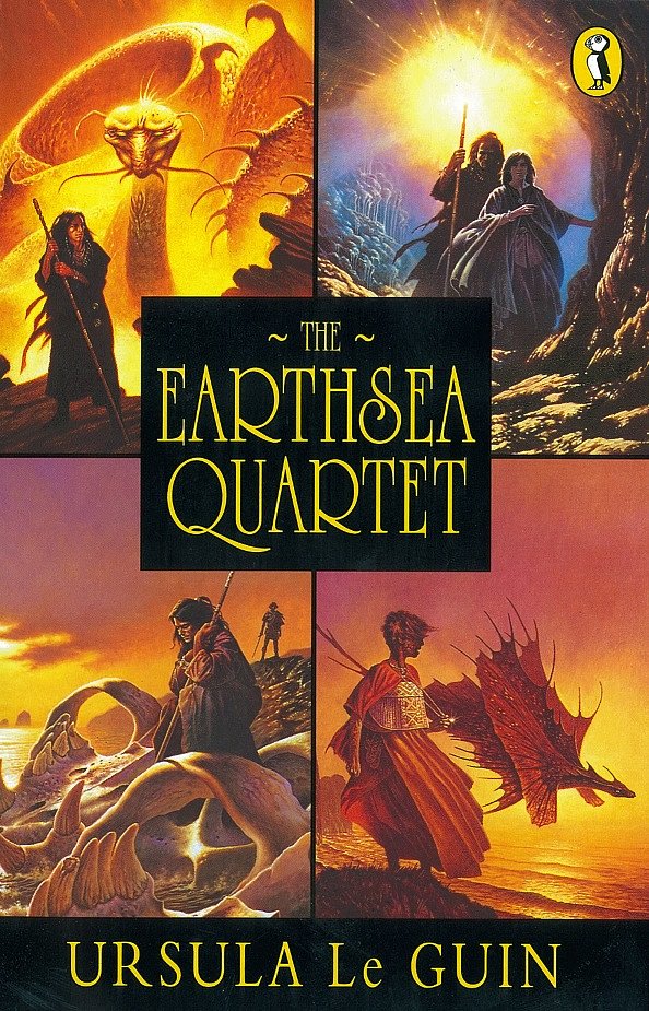 Cover Art for 9780140348033, The Earthsea Quartet: Wizard of Earthsea, Tombsof Atuan, Farthest Shore,, Tehanu by Le Guin, Ursula