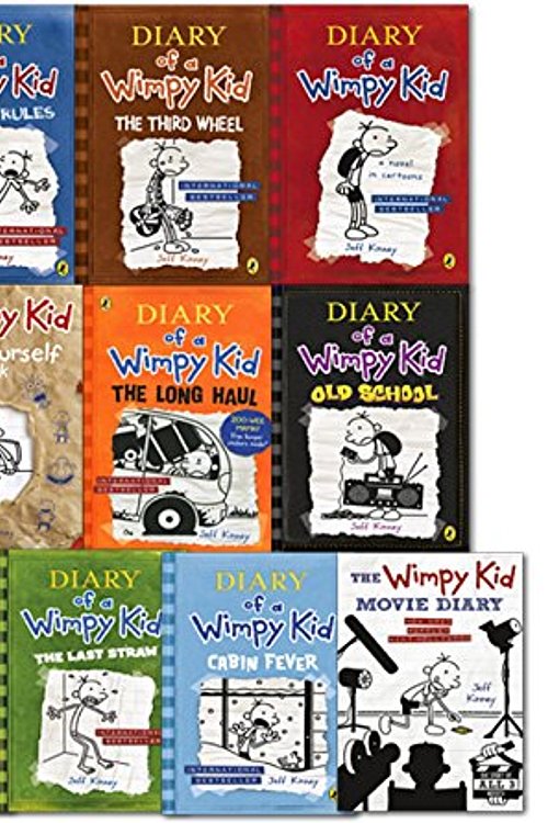 Cover Art for 9789124377571, Diary of a Wimpy Kid Collection 13 Books Set by Jeff Kinney