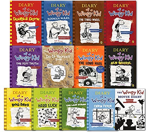 Cover Art for 9789124377571, Diary of a Wimpy Kid Collection 13 Books Set by Jeff Kinney