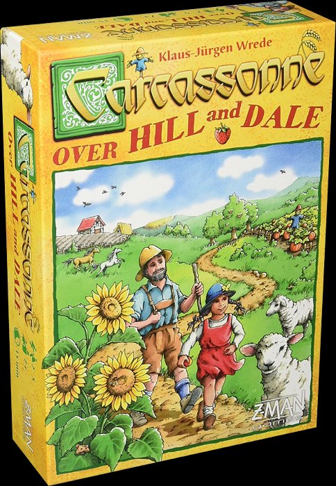 Cover Art for 0681706786506, Z-Man Carcassonne Over Hill and Dale Board Game by Abacus