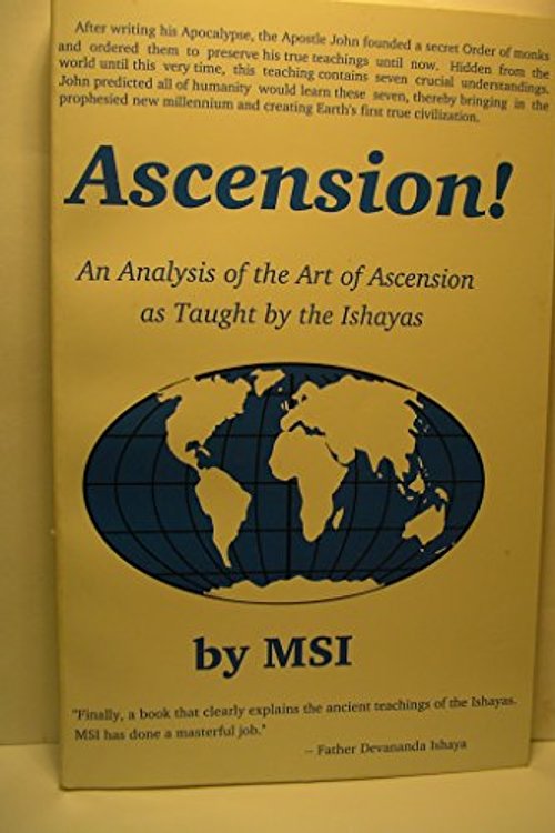 Cover Art for 9780931783517, Ascension by MSI