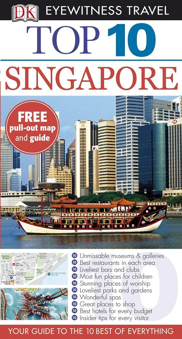 DK Eyewitness Top 10 Travel Guide: Singapore
