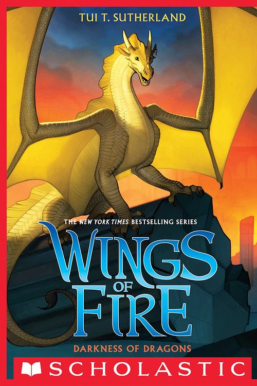Cover Art for 9780545685498, Darkness of Dragons (Wings of Fire, Book 10) by Tui T. Sutherland