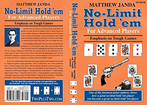 Cover Art for 9781880685594, No-Limit Hold 'em for Advanced Players: Emphasis on Tough Games by Matthew Janda