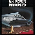 Cover Art for 9780816145713, A Murder is Announced by Agatha Christie