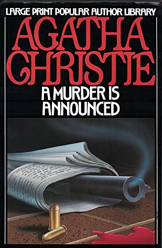 Cover Art for 9780816145713, A Murder is Announced by Agatha Christie