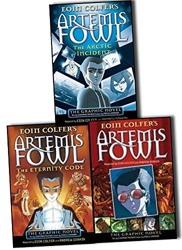 Cover Art for 8601406060623, Artemis Fowl Graphic Novel 3 Books Collection By Eoin Colfer Andrew Donkin Pack Set (Artemis Fowl: The Graphic Novel, Artemis Fowl: The Eternity Code Graphic Novel, Artemis Fowl: The Arctic Incident Graphic Novel) by Eoin Colfer & Andrew Donkin