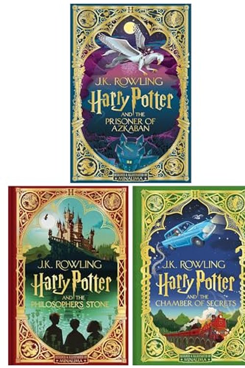 Cover Art for 9780220583927, Harry Potter MinaLima Edition 3 Books Collection Set (Harry Potter and the Philosopher’s Stone, Harry Potter and the Chamber of Secrets & Harry Potter and the Prisoner of Azkaban) by J.K. Rowling