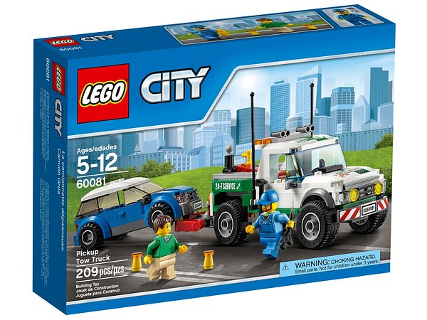 Cover Art for 5702015350198, Pickup Tow Truck Set 60081 by Lego