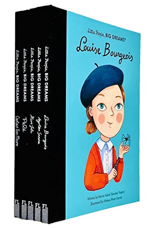 Cover Art for 9789124229092, Little People Big Dreams Series 10 Collection Books Set Book 46 To 50 (Pele, Captain Tom Moore, Steve Jobs, Louise Bourgeois, Ayrton Senna) by Maria Isabel Sanchez Vegara