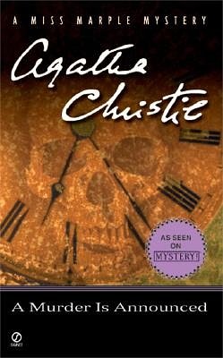 Cover Art for 9780451201195, A Murder is Announced by Agatha Christie