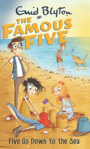 Cover Art for 9780340894651, Five Go Down to the Sea: Famous Five 12 by Enid Blyton