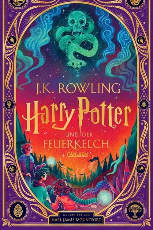 Cover Art for 9783551558343, Harry Potter und der Feuerkelch (Papierkunst-Edition mit 3D-Aufklapp-Elementen 4): Farbig illustrierte Schmuckausgabe mit Goldprägung und Pop-Up-Elementen by J. K.